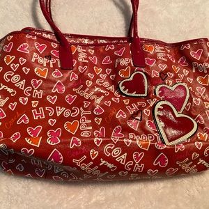 Coach Heart Tote